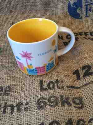Starbucks YOU ARE HERE collector mug - Florida 14 oz  - Sold on eBay Apr, 17th 2019 for $8.00