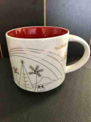 2014 Starbucks Gold Hawaii - You Are Here - 14 Oz Cup Mug - Sold on eBay Apr, 29th 2019 for $8.50