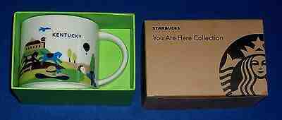 NEW 2014 Starbucks You Are Here Kentucky Collectible Coffee Mug SOLD OUT!!! NIB - Sold on eBay May, 14th 2019 for $29.95