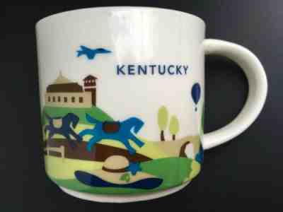 Starbucks Kentucky You Are Here Mug 14 ounce Horse Racing Derby - Sold on eBay May, 13th 2019 for $16.99