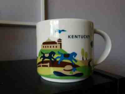 Starbucks Kentucky Coffee Mug 2014 You Are Here Collection Preowned 14 fl oz - Sold on eBay May, 1st 2019 for $12.50