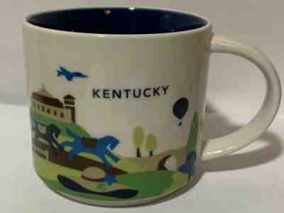 Starbucks Kentucky You Are Here Collection Coffee Cup Mug 2014 Tea - Sold on eBay Apr, 30th 2019 for $15.00