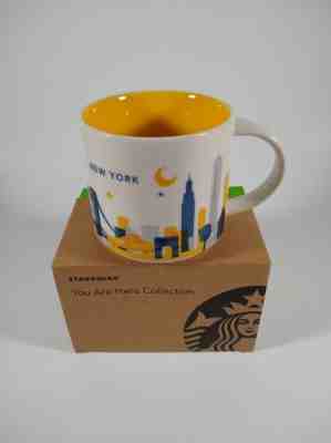 Starbucks NEW YORK Mug You are Here Collection YAH - New in Box - Sold on eBay Apr, 28th 2019 for $19.99