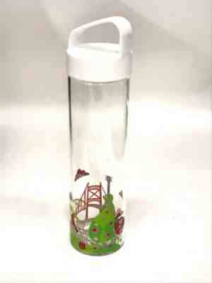 NEW Starbucks OHIO You Are Here Collection Glass WATER BOTTLE 18.5 oz - Sold on eBay Apr, 27th 2019 for $18.50