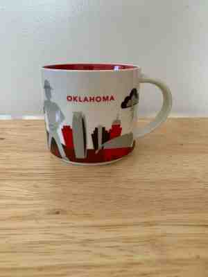 Starbucks YOU ARE HERE Collection OKLAHOMA COFFEE CUP MUG 14 Oz - Sold on eBay Mar, 5th 2019 for $12.00