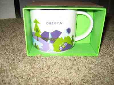 Starbucks Coffee Mug OREGON "You Are Here Collection" 2016 NWT & Box - Sold on eBay May, 1st 2019 for $19.99