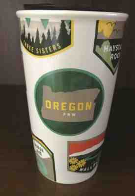 Starbucks Oregon Tumbler Travel Coffee Mug 2017 Portland Traveler 12 Oz 355 Ml - Sold on eBay Apr, 30th 2019 for $13.50