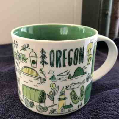 Original Starbucks Oregon 2015 Been There Collection Series Coffee Mug Cup - Sold on eBay Apr, 29th 2019 for $5.50