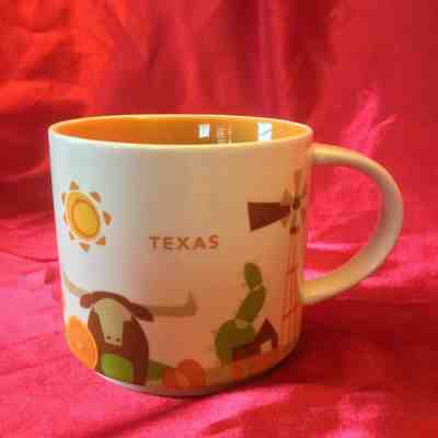 Starbucks TEXAS "You Are Here" YAH 2015 Collection Coffee Mug Cup, 14 oz, EUC - Sold on eBay Apr, 10th 2019 for $10.99