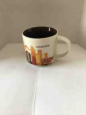 Starbucks mug you were here Houston 2016 and Texas mug - Sold on eBay Apr, 5th 2019 for $13.00