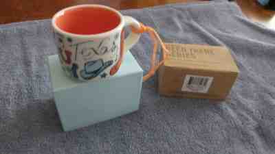 Texas Been There Christmas Ornament Starbucks New 2 oz Series Mug Coffee Cup - Sold on eBay Apr, 3rd 2019 for $8.50