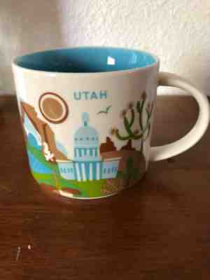 Starbucks 2015 UTAH "You Are Here" Collection Mug Coffee Cup (14 oz) - Sold on eBay May, 2nd 2019 for $17.99