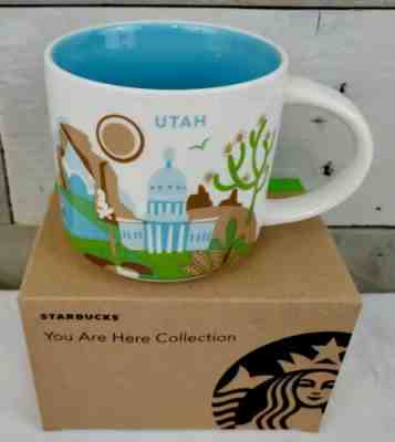 NEW Starbucks YAH UTAH 2013 Mug 14 oz You Are Here - Sold on eBay Apr, 28th 2019 for $34.88