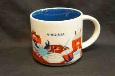 Starbucks Mug Virginia "You are Here" Collection 2013 14 oz - Sold on eBay Apr, 28th 2019 for $11.50
