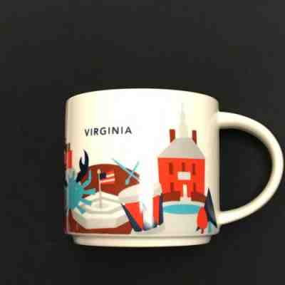 STARBUCKS 2015 You Are Here Collection VIRGINIA Mug 14oz Limited Edition - Sold on eBay Apr, 28th 2019 for $12.00