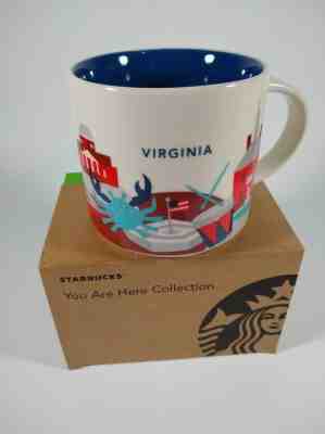 Starbucks VIRGINIA Coffee Mug You are Here Collection YAH - New in Box - Sold on eBay Apr, 27th 2019 for $16.19