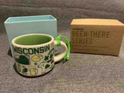 Starbucks Wisconsin Been There Series Ornament - Mini Mug Brand New - Sold on eBay Apr, 29th 2019 for $21.50
