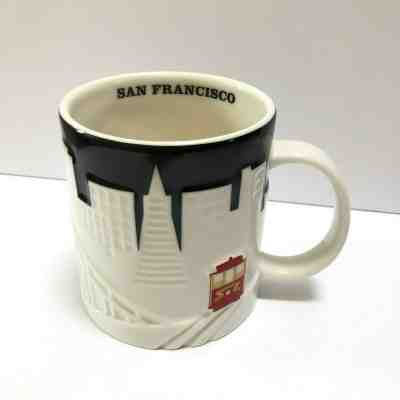 Starbucks Collector Series San Francisco City Relief Embossed Mug 2012 Skyline - Sold on eBay May, 22nd 2019 for $19.95