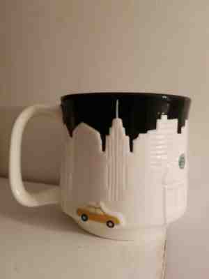 Starbucks New York City Collector Series 3D Relief Coffee Mug Cup 16 oz 2010 - Sold on eBay May, 21st 2019 for $15.99