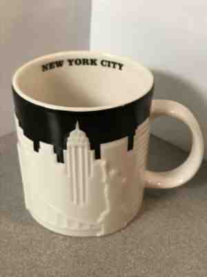 Starbucks Collector Series Mug New York City Raised Relief 18oz 2012 Beautiful!! - Sold on eBay May, 20th 2019 for $24.99