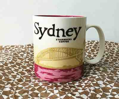 16 oz Starbucks Mug Cup Sydney City Collector Series Mug - Sold on eBay May, 21st 2019 for $39.99