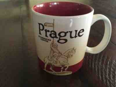 Starbucks PRAGUE City Icon Collector RED Series  16oz Mug 2013—W/O Box - Sold on eBay May, 22nd 2019 for $28.50