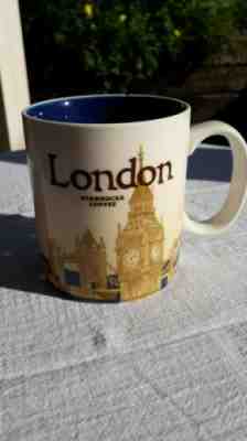 Starbucks Coffee Mug Collector Series 2012 London City Big Ben Skyline 12 Oz - Sold on eBay May, 21st 2019 for $15.00