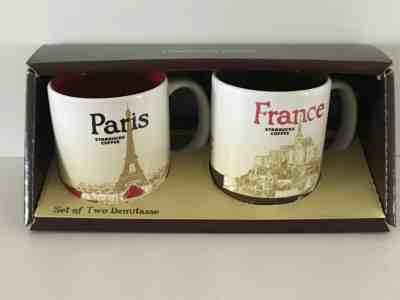 PARIS+FRANCE Starbucks demiset demi mini mugs,espresseo cup set,NEW - Sold on eBay May, 22nd 2019 for $22.99