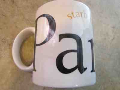 Starbucks Paris City Mug Collector Series 2002 Coffee Mug Collectible  - Sold on eBay May, 22nd 2019 for $19.99