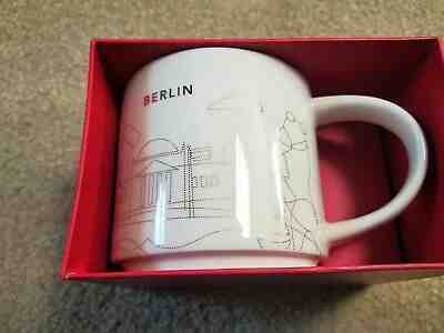 STARBUCKS ~ Berlin ~ "You Are Here" Icon Mug (NEW) ~14 Oz USA NWT Limited Gold - Sold on eBay May, 22nd 2019 for $19.99
