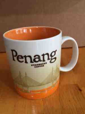 STARBUCKS PENANG COFFEE MUG--16 OZ--GLOBAL ICON SERIES PRE OWNED