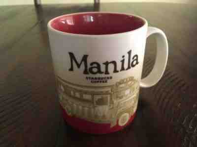 Starbucks MANILA City Icon Collector RED Series  16oz Mug 2013—W/O Box - Sold on eBay May, 22nd 2019 for $12.00