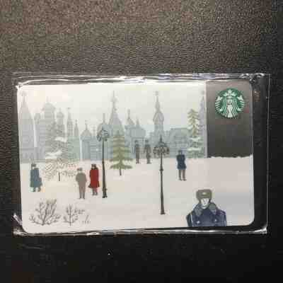 Starbucks Card Russia Alexander Garden Moscow Rare New Sealed - Sold on eBay May, 22nd 2019 for $13.50