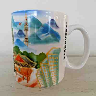 Starbucks Coffee Mug Seoul South Korea 2012 16 oz.  - Sold on eBay May, 22nd 2019 for $15.98
