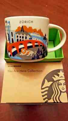 STARBUCKS ~ Zurich ~ "You Are Here" Icon Mug (NEW) ~14 Oz NWT Switzerland - Sold on eBay May, 15th 2019 for $34.99