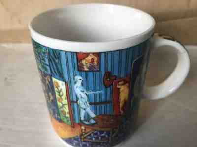 Vintage Starbucks Chaleur Asian Renaissance (??) Series D. Burrows Coffee Mug - Sold on eBay May, 22nd 2019 for $25.00
