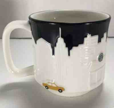 Starbucks Coffee Mug New York City Taxi Cab Statue Of Liberty 16 Ounce 2010 - Sold on eBay May, 22nd 2019 for $15.00