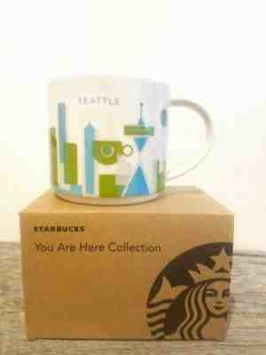 Starbucks Seattle You Are Here Mug, 14 oz - Sold on eBay May, 22nd 2019 for $21.50