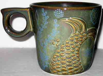 Starbucks ~ 2014 Anniversary Collection ~ Siren Mermaid Tail Mug ~ Blue ~ Nice!  - Sold on eBay May, 21st 2019 for $34.99