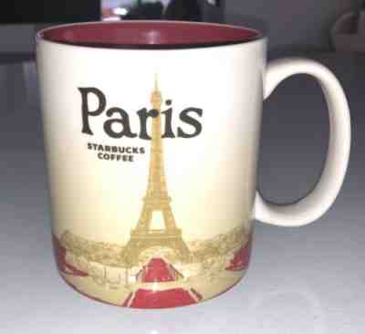 2012 Starbucks Paris France  Mug Eiffel 16 OZ - Sold on eBay May, 21st 2019 for $12.99