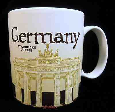 Starbucks Germany Mug Brandenburg v1 Deutsch Linden Neuschwanstein Icon US Ship - Sold on eBay May, 22nd 2019 for $59.99