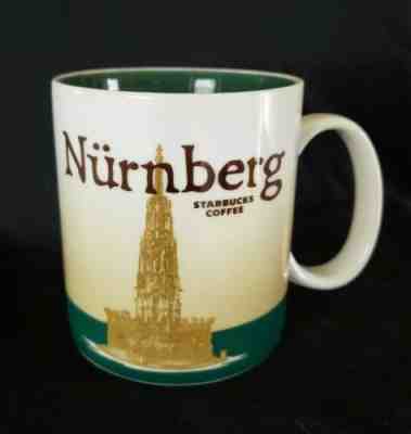 Starbucks Nurnberg Germany Global City Collector Series Coffee Mug 16 oz 2012 - Sold on eBay May, 15th 2019 for $29.83