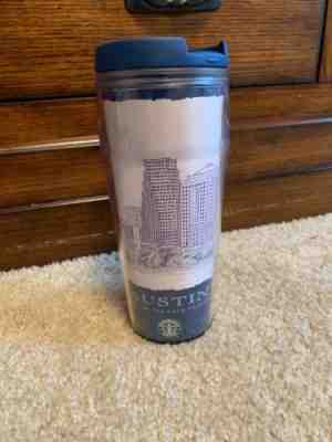 2007 Austin Starbucks Travel Mug Tumbler Texas Coffee Tea - Sold on eBay May, 18th 2019 for $17.90