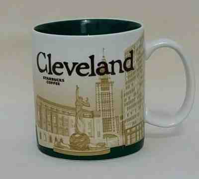 Starbucks 2009 Global Collector Series Coffee Mug CLEVELAND 16OZ. - Sold on eBay May, 17th 2019 for $90.00