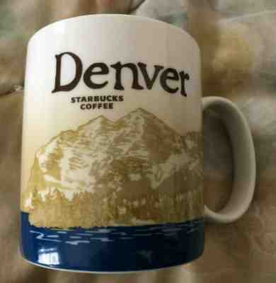 Starbucks Coffee 2009 Denver Collector's Series Global Icon Mug Cup Mile High - Sold on eBay May, 19th 2019 for $14.99