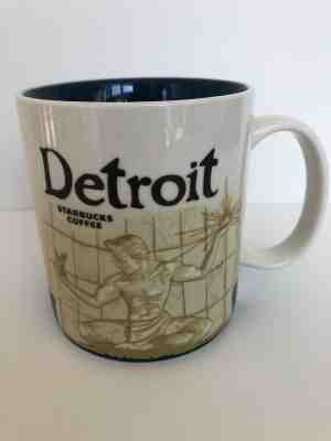Starbucks collectors mug DETROIT 2011 - Sold on eBay May, 18th 2019 for $14.00