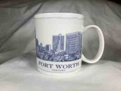 2007 Starbucks City Mug Fort Worth Texas Cowtown 18 fl. oz. Architect Series - Sold on eBay May, 19th 2019 for $11.50