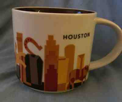 Starbucks “You Are Here” Collection Houston 14 oz Coffee Mug NEW with sticker - Sold on eBay May, 20th 2019 for $17.00