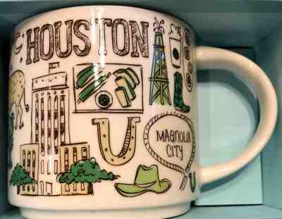 Starbucks HOUSTON ‘Been There Series’ Mug NIB - Sold on eBay May, 18th 2019 for $24.00