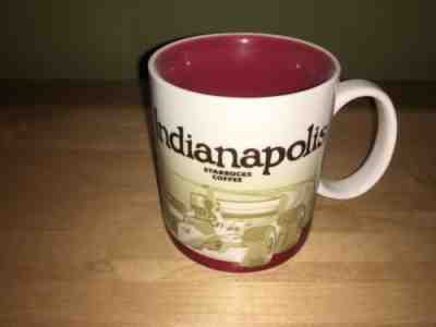 Starbucks INDIANAPOLIS City Collector Series Mug/Coffee/Tea 16 fl. oz W/O Box - Sold on eBay May, 21st 2019 for $14.50